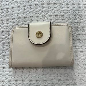 Spartina 449 cream leather wallet, like new